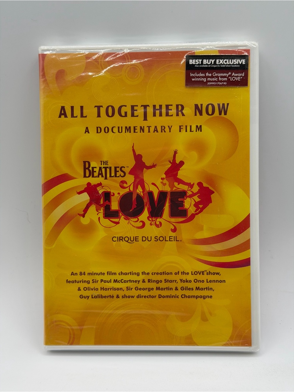 The Beatles Love: All Together Now - A Documentary Film (DVD, 2008) Brand New